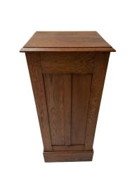 Art Nouveau Filing Cabinet with Tambour Shutter Door, 1900s